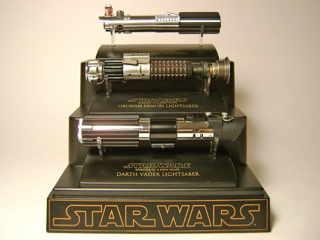 star wars collectible lightsaber